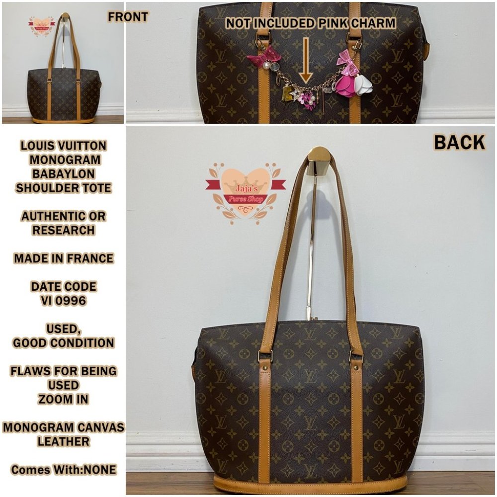 ✅❤️✅❤️SOLD❤️✅❤️✅🤎Louis Vuitton Vintage Babylon Shoulder Purse Tote🤎 - Picture 3 of 17